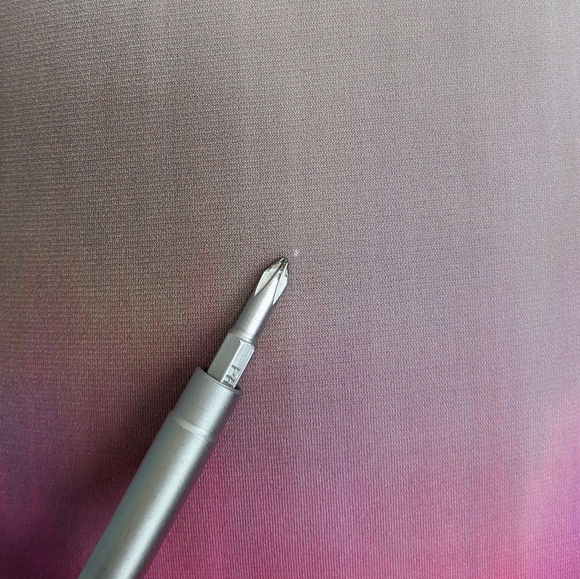 Petit Pois by Viviana G Top Long Sleeve Fitted Tie Dye Ombre Magenta S NWT - Picture 7 of 8